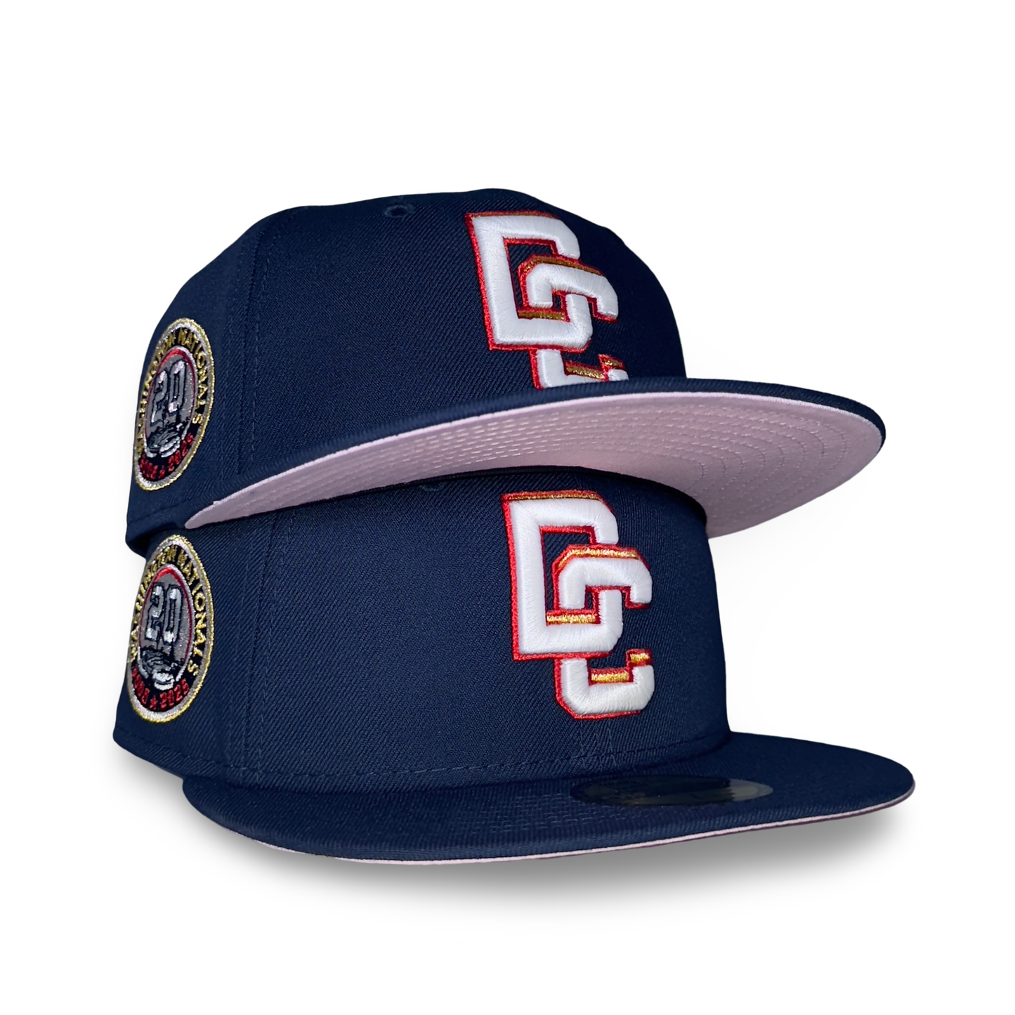 Washington Nationals "DOUBLE DECADE" Exclusive New Era 59Fifty Fitted Hat - Oceanside Pinky