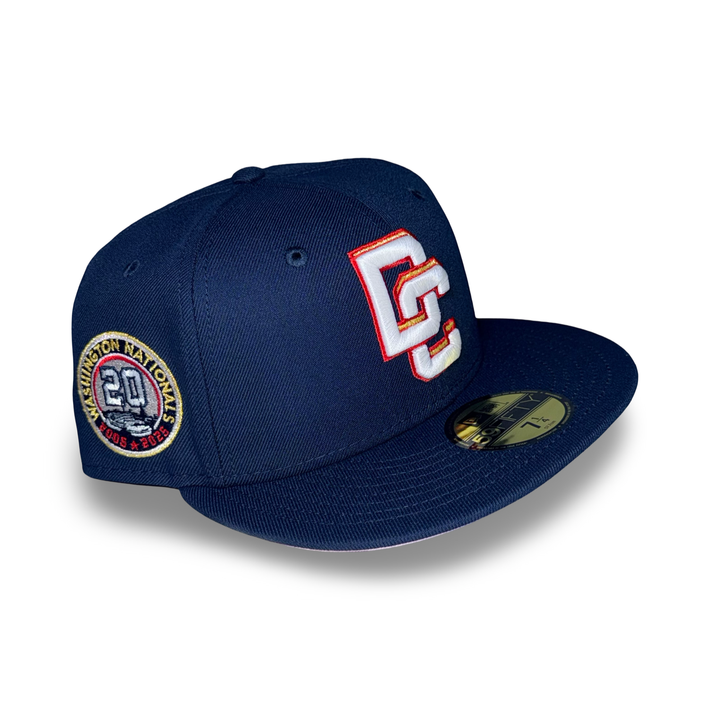 Washington Nationals "DOUBLE DECADE" Exclusive New Era 59Fifty Fitted Hat - Oceanside Pinky