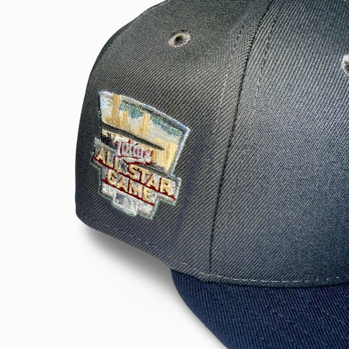 MInnesota Twins "TWIN SHADOW" Exclusive New Era 59Fifty Fitted Hat - Dark Graphite/Navy