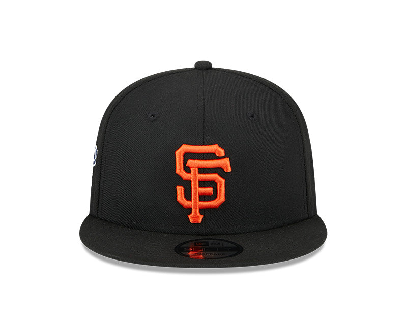 San Francisco Giants Exclusive New Era 2010 World Series PATCH-UP Snapback Hat - Black