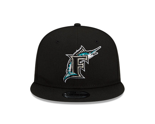 Florida Marlins Exclusive New Era 1997 World Series PATCH-UP Snapback Hat - Black