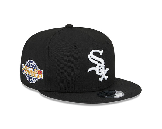Chicago White Sox New Era 2005 World Series PATCH-UP Snapback Hat - Black