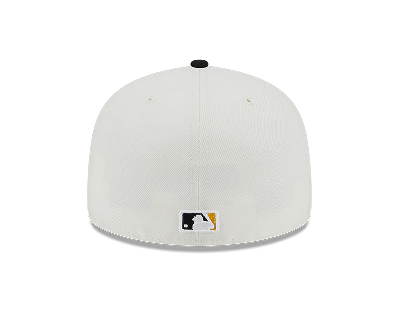 Pittsburgh Pirates 1976 WORLD SERIES Exclusive New Era RETRO 59FIFTY Fitted Hat - Chrome/Black