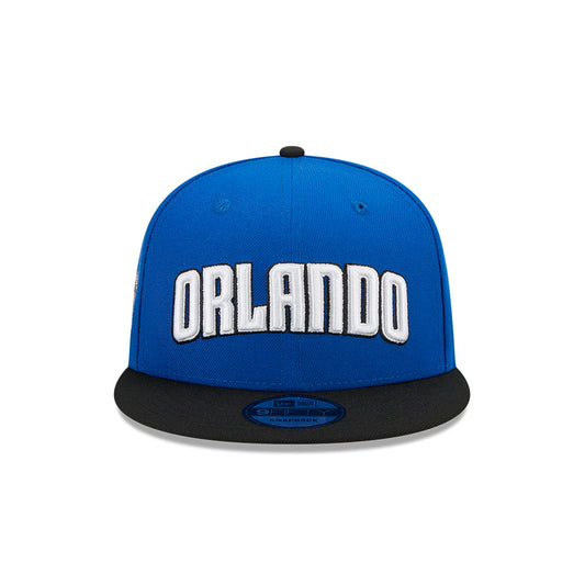 Orlando Magic New Era Jersey Hook Statement Edition 9FIFTY Snapback Hat - Royal/Black