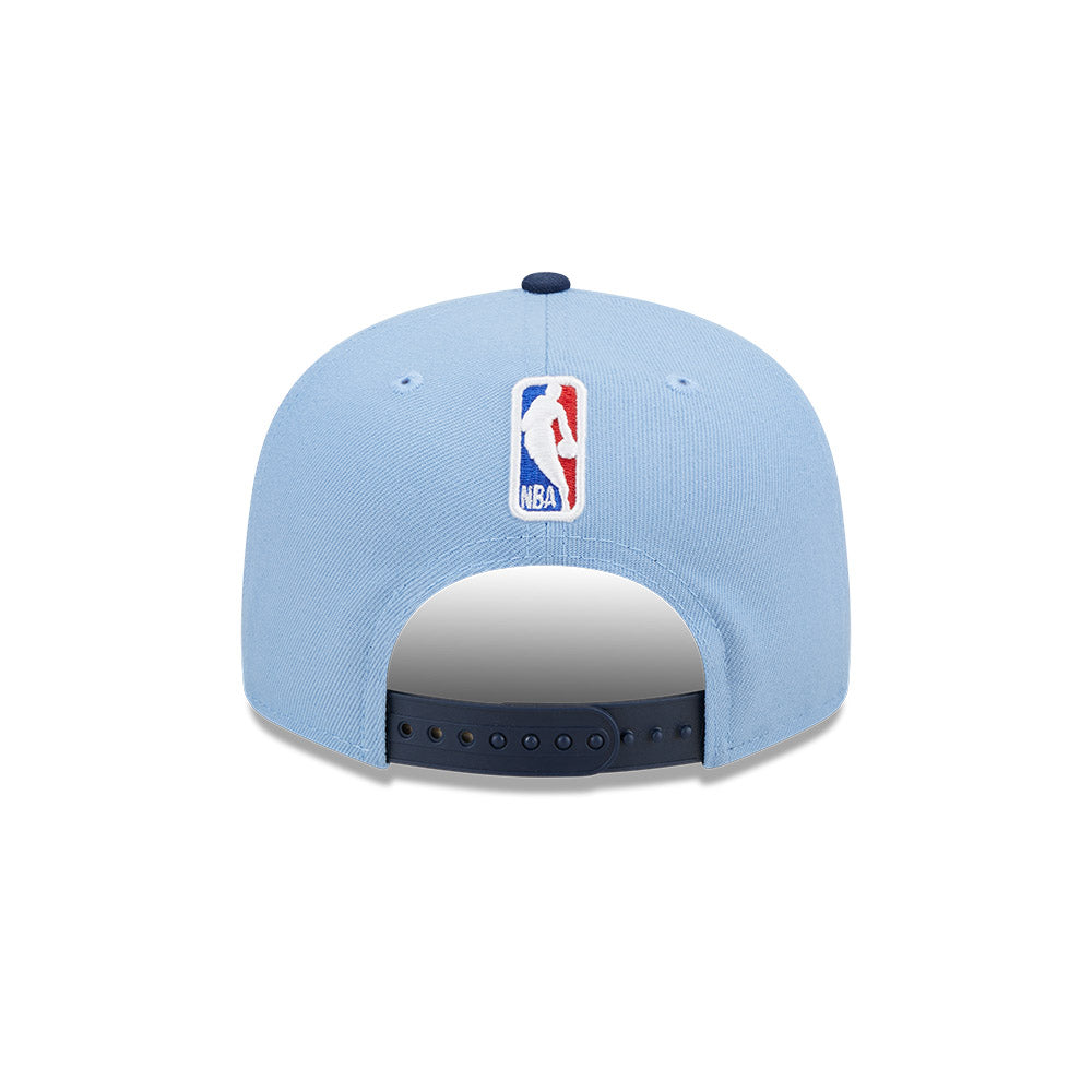 Memphis Grizzlies New Era Jersey Hook Statement Edition 9FIFTY Snapback Hat -Sky/Navy
