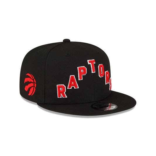 Toronto Raptors New Era Jersey Hook Statement Edition 9FIFTY Snapback Hat -Black