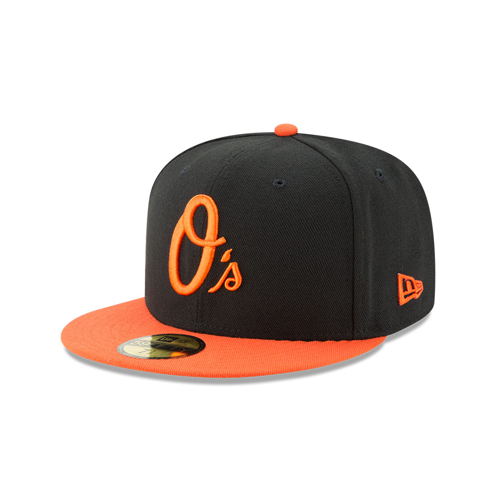 Baltimore Orioles New Era 2024 Jackie Robinson Day 59FIFTY Fitted Hat - Black/Orange