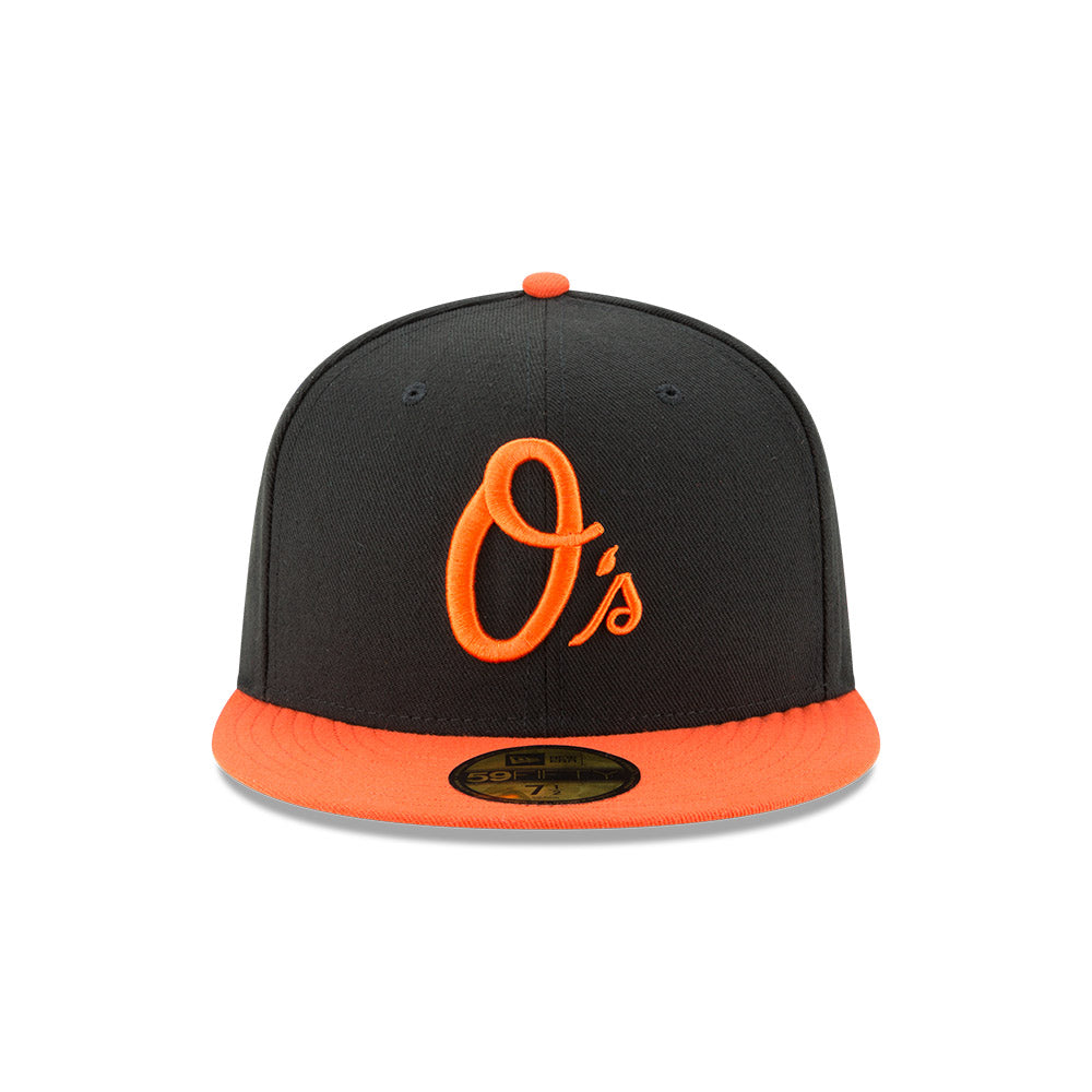 Baltimore Orioles New Era 2024 Jackie Robinson Day 59FIFTY Fitted Hat - Black/Orange