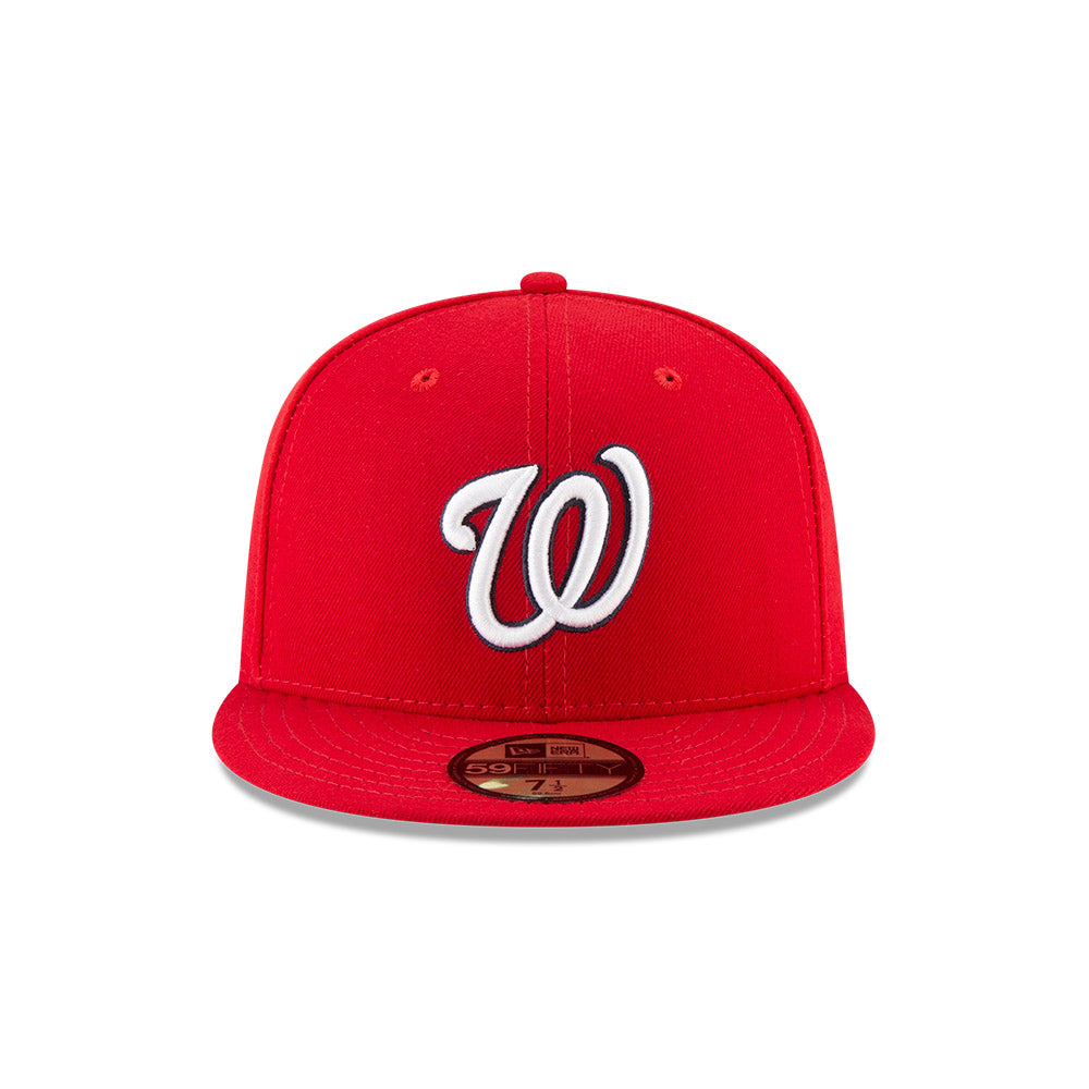 Washington Nationals Game New Era 2024 Jackie Robinson Day 59FIFTY Fitted Hat - Red