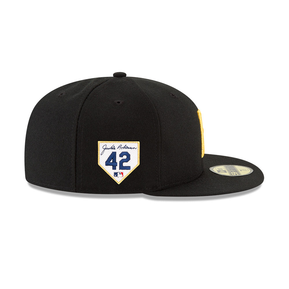 Pittsburgh Pirates New Era 2024 Jackie Robinson Day 59FIFTY Fitted Hat -Black