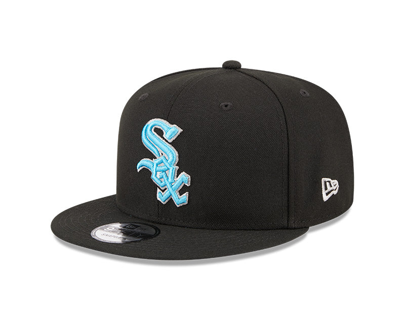 Chicago White Sox New Era 2023 FATHER'S DAY 9FIFTY Snapback Adjustable Hat - Black