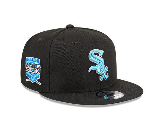 Chicago White Sox New Era 2023 FATHER'S DAY 9FIFTY Snapback Adjustable Hat - Black