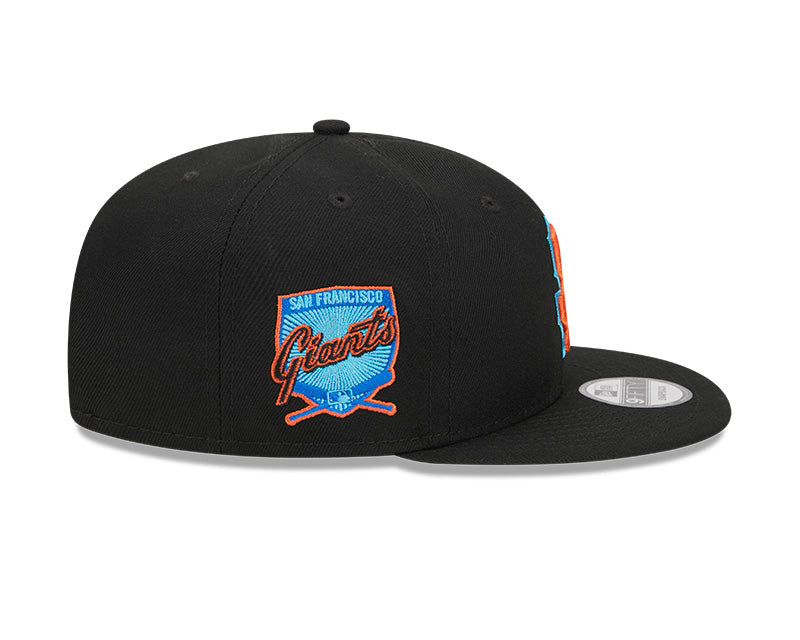 San Francisco Giants New Era 2023 FATHER'S DAY 9FIFTY Snapback Adjustable Hat - Black