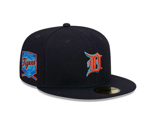 Detroit Tigers New Era 2023 MLB Father's Day On-Field 59FIFTY Fitted Hat - Navy