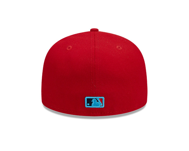 Los Angeles Angels New Era 2023 MLB Father's Day On-Field 59FIFTY Fitted Hat - Red