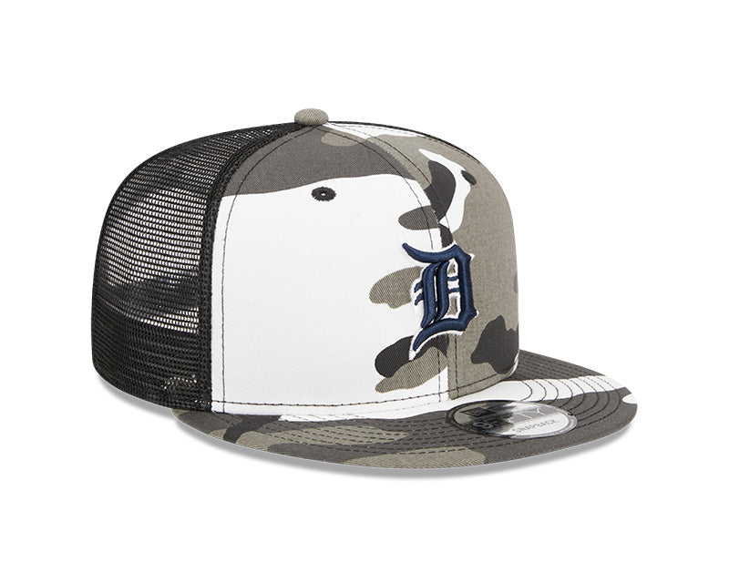 Detroit Tigers New Era URBAN CAMO Mesh Trucker 9FIFTY Snapback Hat - Camo