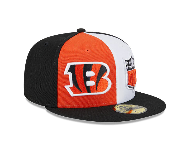 Cincinnati Bengals New Era NFL 2023 On-Field 59FIFTY Fitted Hat - Orange/Black