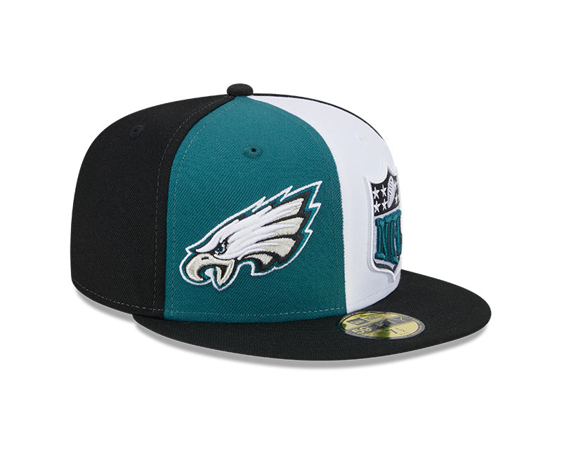 Philadelphia Eagles New Era NFL 2023 On-Field 59FIFTY Fitted Hat - Green/Black