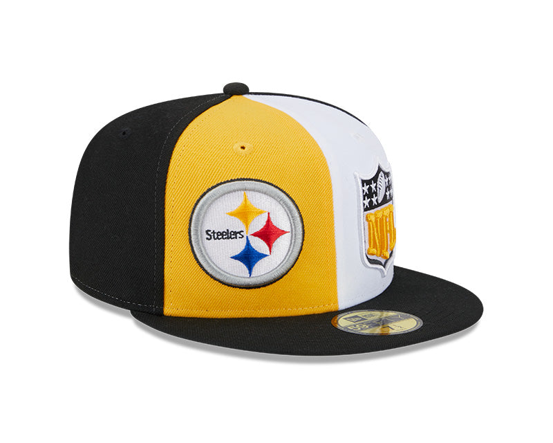 Pittsburgh Steelers New Era NFL 2023 On-Field 59FIFTY Fitted Hat - Yellow/Black