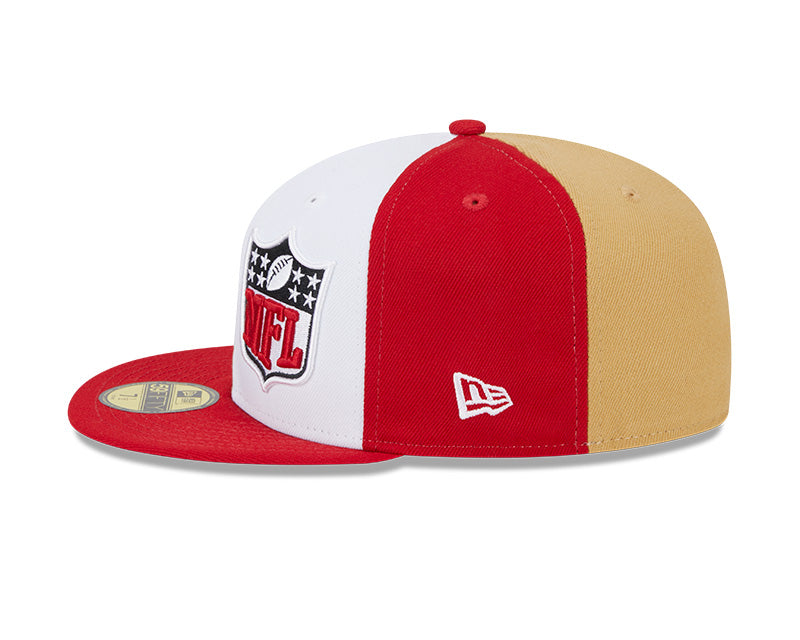 San Francisco 49ers New Era NFL 2023 On-Field 59FIFTY Fitted Hat - Gold/Scarlet