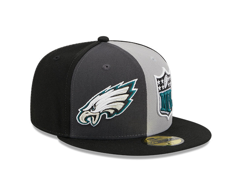 Philadelphia Eagles New Era NFL 2023 On-Field 59FIFTY Fitted Hat - Gray/Black