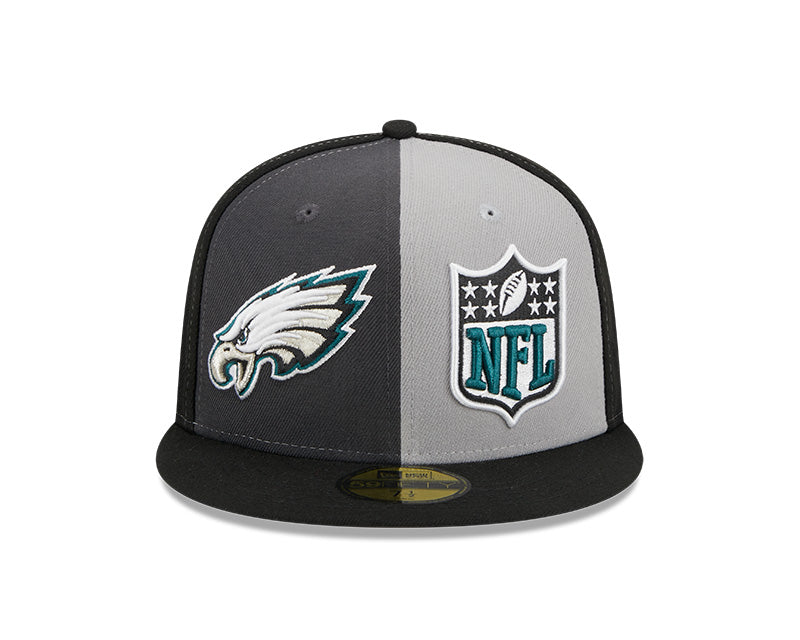 Philadelphia Eagles New Era NFL 2023 On-Field 59FIFTY Fitted Hat - Gray/Black