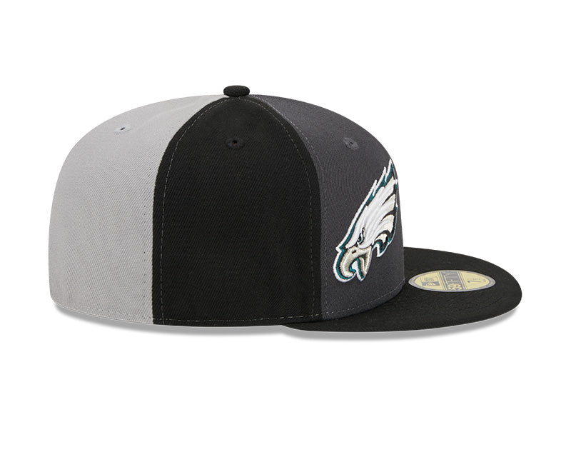 Philadelphia Eagles New Era NFL 2023 On-Field 59FIFTY Fitted Hat - Gray/Black