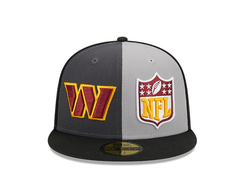 Washington Commanders New Era NFL 2023 On-Field 59FIFTY Fitted Hat - Gray/Black