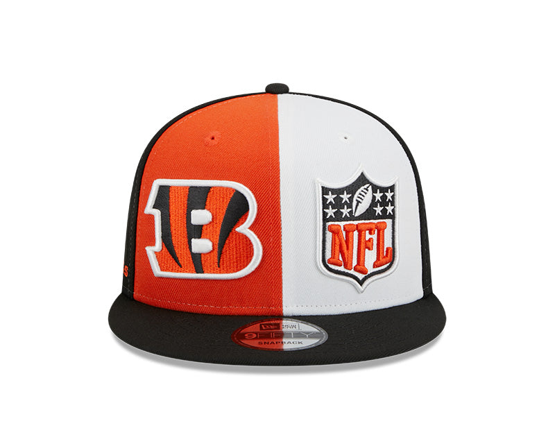 Cincinnati Bengals New Era 2023 NFL Sideline 9FIFTY Snapback Hat - Orange/Black