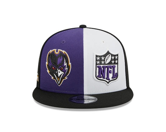 Baltimore Ravens New Era 2023 NFL Sideline 9FIFTY Snapback Hat - Purple/Black