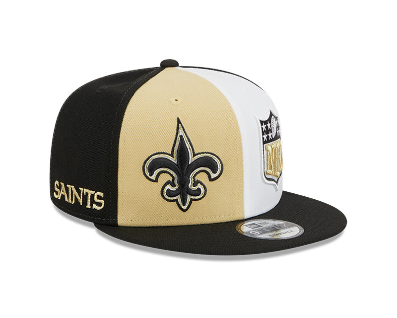 New Orleans Saints New Era 2023 NFL Sideline 9FIFTY Snapback Hat -Gold/Black