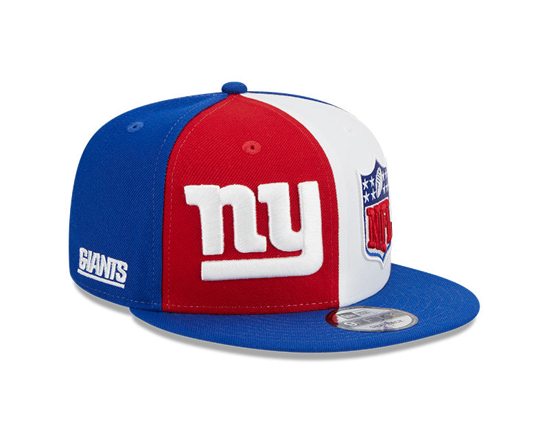 New York Giants New Era 2023 NFL Sideline 9FIFTY Snapback Hat -Red/Royal