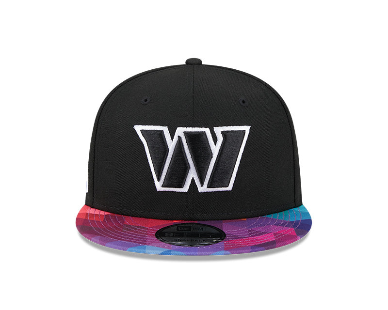 Washington Commanders New Era 2023 NFL Crucial Catch 9Fifty Snapback Hat - Black/Pink