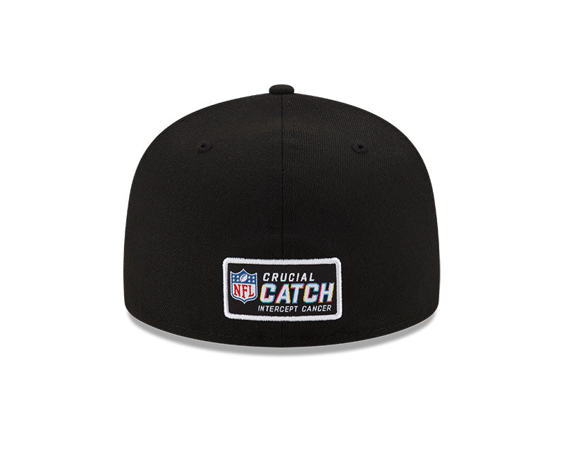 Dallas Cowboys New Era 2023 NFL Crucial Catch 59FIFTY Fitted Hat - Black/Pink