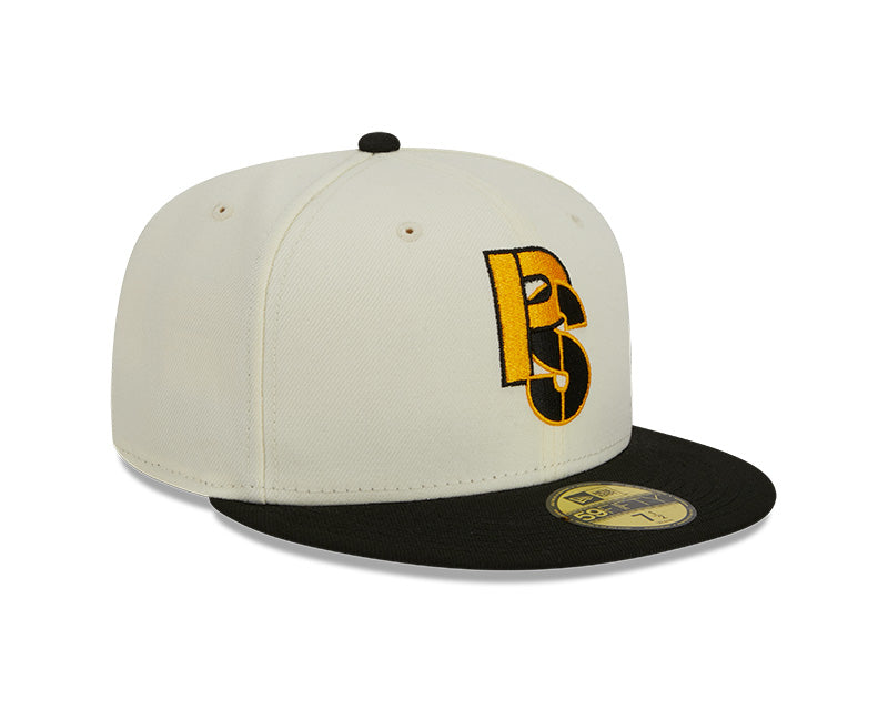 Pittsburgh Steelers New Era CITY ORIGINALS 59Fifty Fitted Hat - Chrome/Black