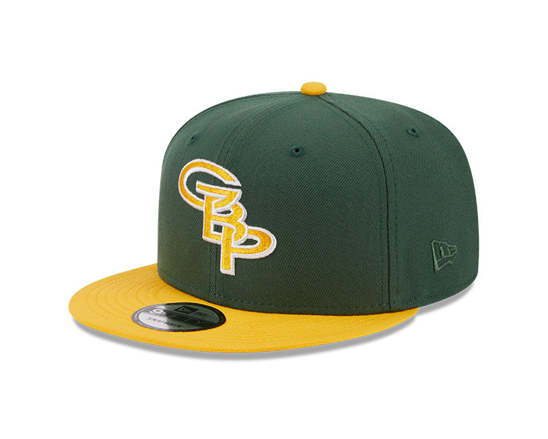 Green Bay Packers New Era CITY ORIGINALS 9Fifty Snapback Hat - Green/Yellow