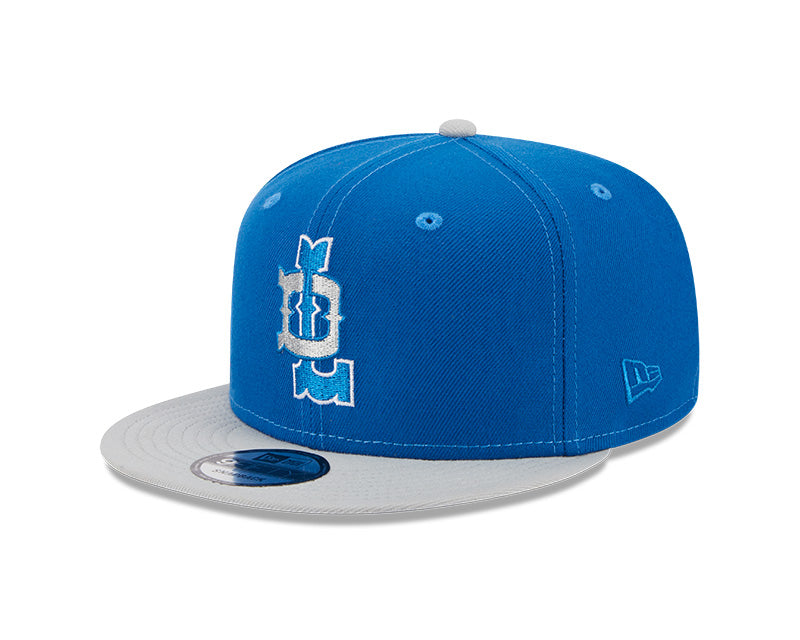 Detroit Lions New Era CITY ORIGINALS 9Fifty Snapback Hat - Lt.Blue/Gray