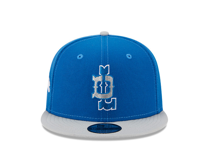 Detroit Lions New Era CITY ORIGINALS 9Fifty Snapback Hat - Lt.Blue/Gray