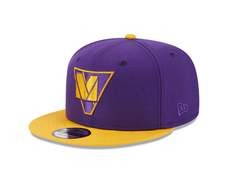 Minnesota Vikings New Era CITY ORIGINALS 9Fifty Snapback Hat - Purple/Yellow