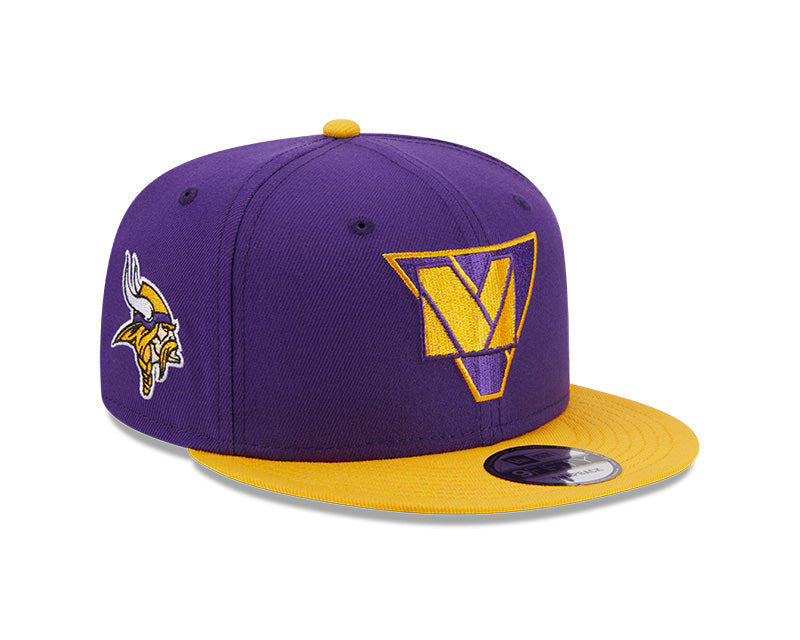 Minnesota Vikings New Era CITY ORIGINALS 9Fifty Snapback Hat - Purple/Yellow