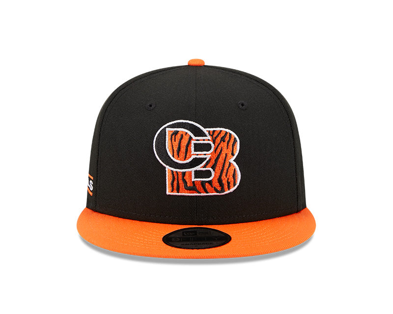 Cincinnati Bengals New Era CITY ORIGINALS 9Fifty Snapback Hat - Black/Orange