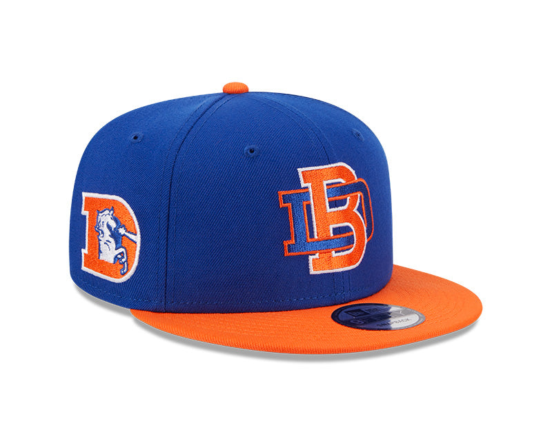 Denver Broncos New Era CITY ORIGINALS 9Fifty Snapback Hat - Royal/Orange