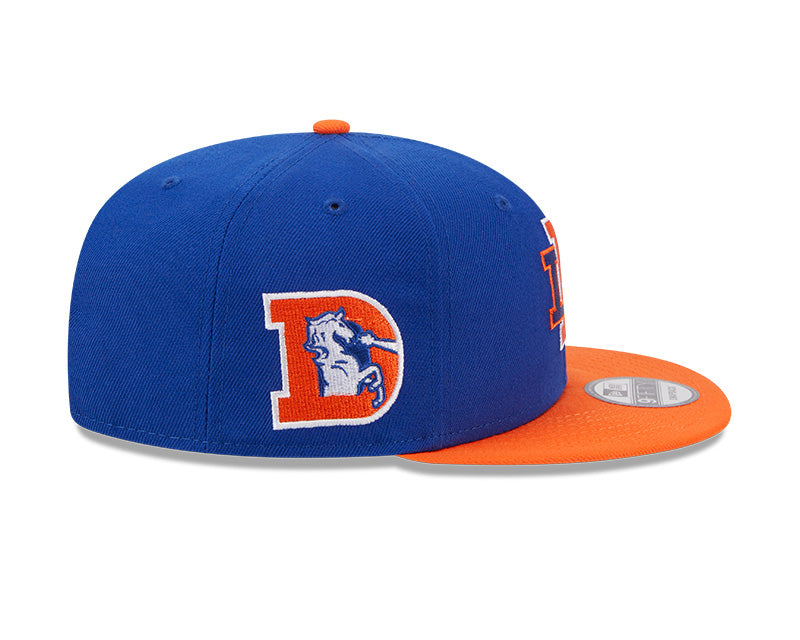 Denver Broncos New Era CITY ORIGINALS 9Fifty Snapback Hat - Royal/Orange