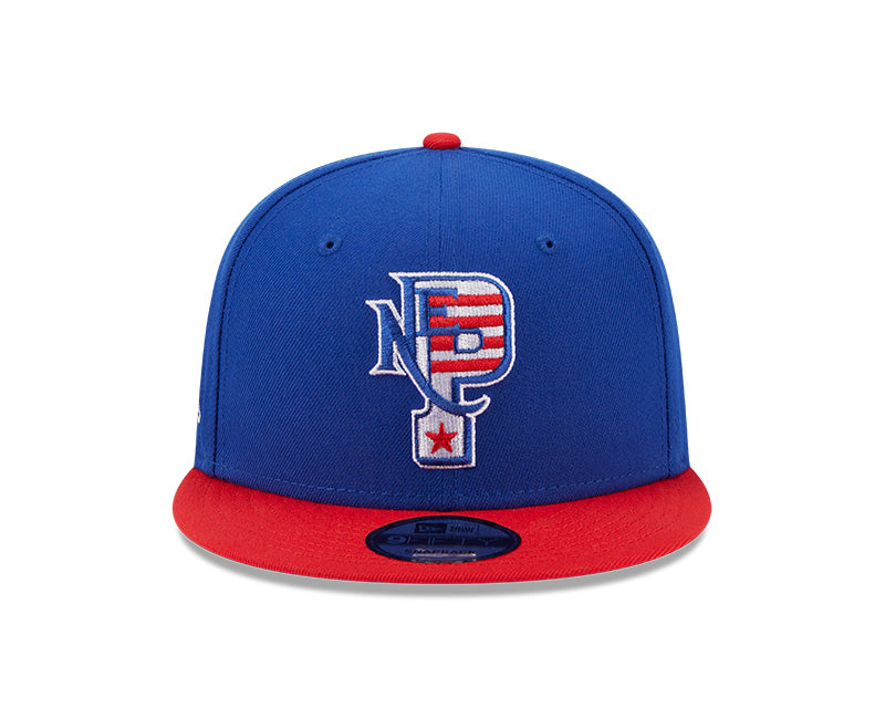 New England Patriots New Era CITY ORIGINALS 9Fifty Snapback Hat - Royal/Red