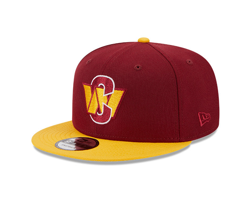 Washington Commanders New Era CITY ORIGINALS 9Fifty Snapback Hat - Burgundy/Yellow