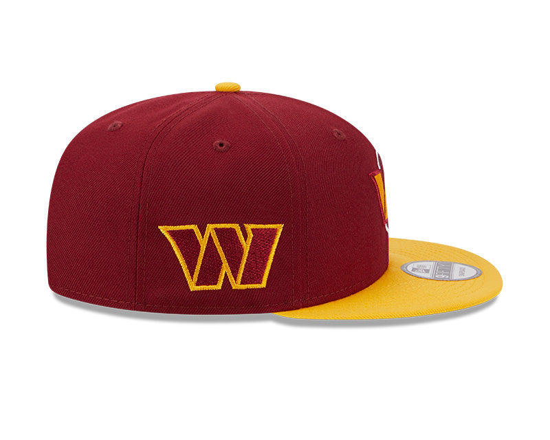 Washington Commanders New Era CITY ORIGINALS 9Fifty Snapback Hat - Burgundy/Yellow