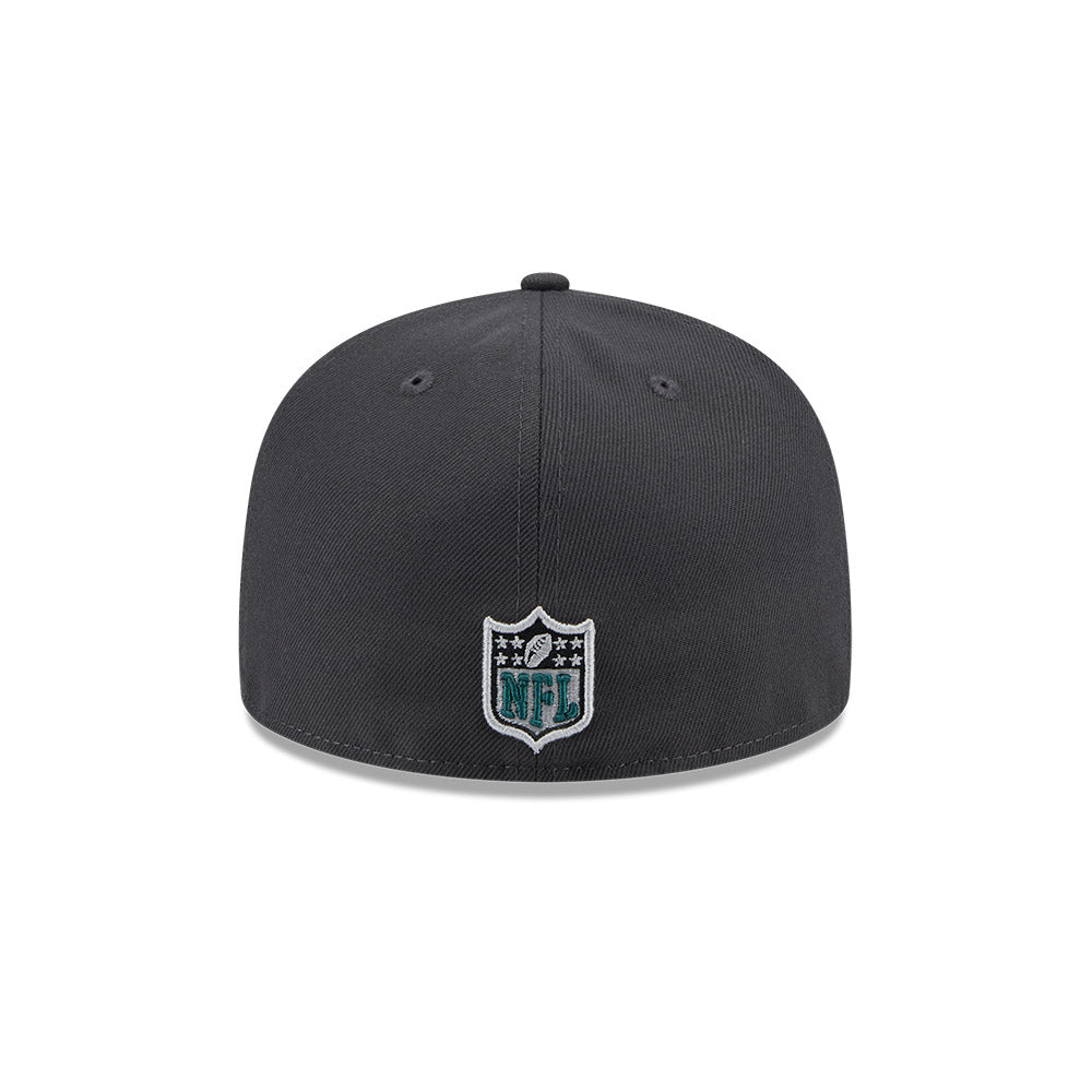 Philadelphia Eagles New Era 2024 NFL Draft On-Stage 59FIFTY Fitted Hat - Graphite