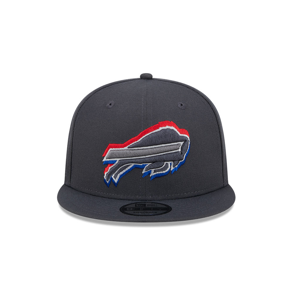 Buffalo Bills New Era 2024 NFL Draft 9FIFTY Snapback Hat - Graphite