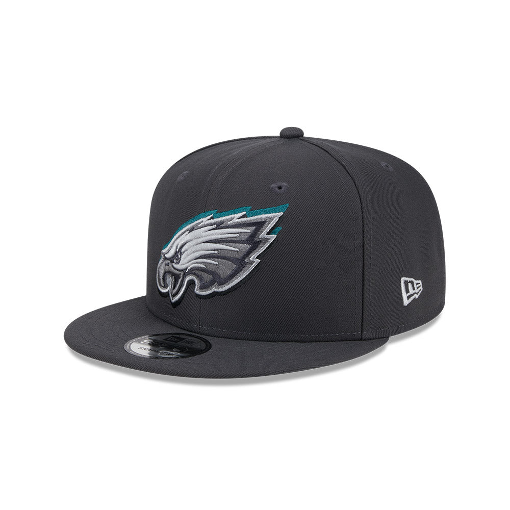 Philadelphia Eagles New Era 2024 NFL Draft 9FIFTY Snapback Hat - Graphite
