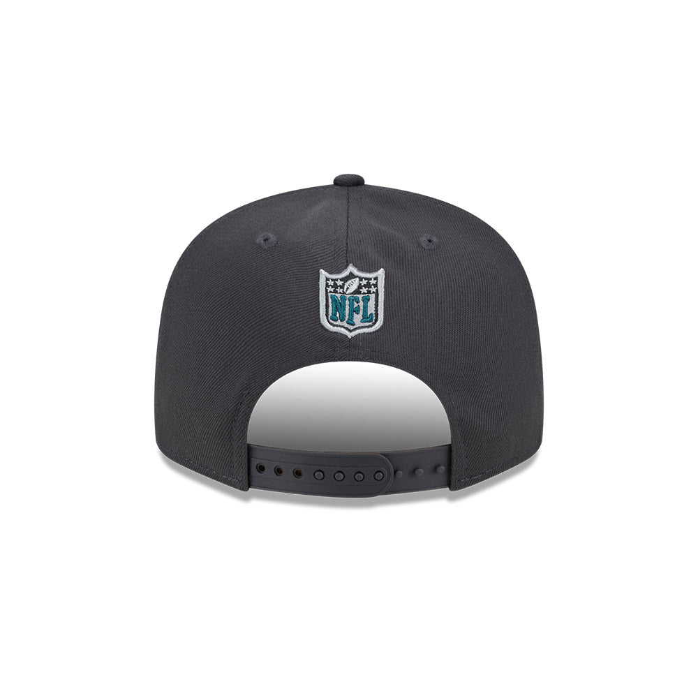 Philadelphia Eagles New Era 2024 NFL Draft 9FIFTY Snapback Hat - Graphite